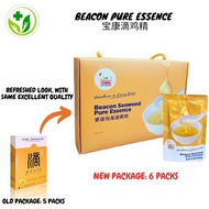 BEACON SEAWEED PURE ESSENCE 宝康滴鸡精 (6 packs x 80ml) WITH MYSTERY Gift, Exp: 10/2026