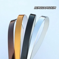 STRAIGHT FRAME PVC STICKER ROLL - YELLOW DECORATIVE FRAME STICKER ROLL YN75364