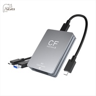 2 in 1 CFexpress Type B SD Card Reader CFexpress Reader USB 3.2 10Gbps Dual-Slot with USB C to USB C