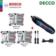 Decco BOSCH [Bundle] GO 2 SOLO Smart Screwdriver-06019H21L1+BOSCH 35pcs Extra Bit Set-2607017728,260