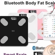 🇲🇾 Ready stock electronic smart analyzer Bluetooth digital body weight fat scale machine