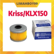 MODENAS EMOS kriss 110 Motor GT128 kriss110 CT110 Kriss120 Oil filter kriss 110 / KLX 150