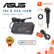 120W Asus Laptop Charger Adapter 19V 6.32A 4.5mm x 3.0mm for M3500Q G501J MSI GF63 Thin MS-16R
