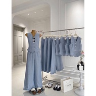 GILE STRIPED SHIRT SET SN SURFACE PANTS 5666