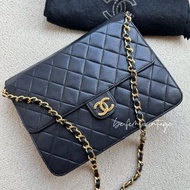 中古Chanel黑色信封包