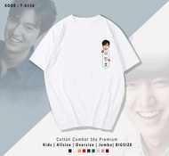 LEE MIN HO T-SHIRT / KAOS / BAHAN PREMIUM UNISEX LD 104 / BAHAN MELAR