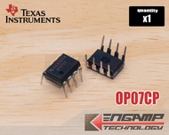 (1ตัว) [IC] OP07CP TEXUS PRECISION OP-AMP