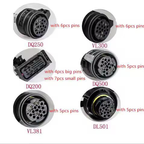For VAG VW Audi Gearbox Adapter Connector Plug With Terminal For DQ250 DQ200 VL381 VL300 DQ500 DL501