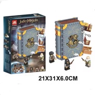 MALOTOYS - Harry Potter Book Bricks Justice Magician Gryffindor Ravenclaw Slytherin Hufflepuff Lego 