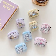 (H)AirPods盒- 1|2|3代配指扣(不包耳機) : 玉桂狗/布丁狗/雙子星/Melody