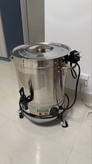 不鏽鋼熱水煲月子桶30L+移動架