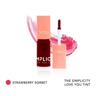 (No Box) YOU Simplicity Love You Tint Lip - 03 Strawberry Sorbet