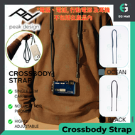 Peak Design Mobile Crossbody Strap - BLACK 斜背 手機帶 傻瓜機 快拆相機帶 潮流帶 DSLR 專業相機 快夾背帶 頸帶 吊帶 肩帶 小型相機
