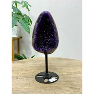 Best Uruguay Dinosaur Egg 1.72kg Collectibles Purple Qi Donglai Money Drawing Town House Exorcising 