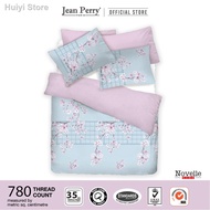 ☽Novelle Rubie Queen 4-IN-1 Fitted Bedsheet Set - 780 Threadcount (35cm)