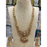 Indian matt finish jewellery set