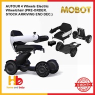 Mobot AUTOUR 4 Wheels Electric Wheelchair (PRE-ORDER. STOCK ARRIVING END DEC.)