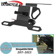 For Ninja Z 650 License Plate Holder For Kawasaki Ninja650 Z650 2017-2025 Motorcycle Tail Tidy Fende