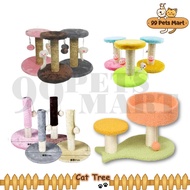 Cat Kitten Climbing Frame Durable Cat Tree Play Scratcher Single Tree Cat Scratcher With Toy - Cat Tree Scratcher Pets Kitten Scratching Post Board Cat Toys / Cat Toy / Pet Toy / Mainan Kucing