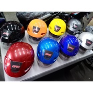 Promotion Raya} Helmet ARC AF6 Steng Original Size L 60cm with Sirim Cert Topi Keledar Separuh 头盔半帽