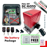 DC MOTO SLIDING MOTOR AUTO GATE SYSTEM 600kg (FULL SET ）- WINWIN ALARM
