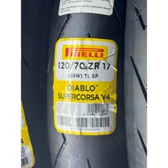 Pirelli SuperCorsa SP 120/70ZR17+180/55ZR17 pair