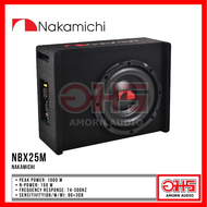 NAKAMICHI NBX25M เครื่องเสียงติดรถยนต์ ลำโพงรถยนต์ ซับวูฟเฟอร์ | Size: 10 | Peak power: 1000 W | AMO
