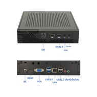 Mini PC โฮสต์คอมพิวเตอร์ AMD R7 5700u 5300u 5800H Micro Mini PC Centos เดสก์ท็อปสํานักงานเครื่องจากแ