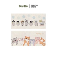 TURTLE Cat / Panda / Penguin / Dog Long Cartoon Rug Living Room Bedroom Rectangle Soft Rug