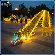Glowing Dance Ribbon Vibrant Glowing Dragon Master Magic Display Ribbon Rhythmic Dance Streamer for 
