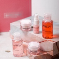 Paket Cream Pemutih Wajah / Cream Baby Pink Skincare 5in1 ASLI 100% Original BPOM - Cream Pemutih Wa