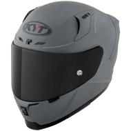 หมวกกันน็อค KYT รุ่น STRIKER Matte  GRL GRAY สีเทาด้าน หน้าหมวกใส Clear Visor