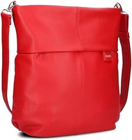 Mademoiselle M140 Women's Handbag Shoulder Bag 12 Litre Classic Crossbody Bag Made of Soft Faux Leat