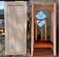 Kusen Dan Daun Pintu Kayu Mahoni Pintu Depan Pintu Kamar