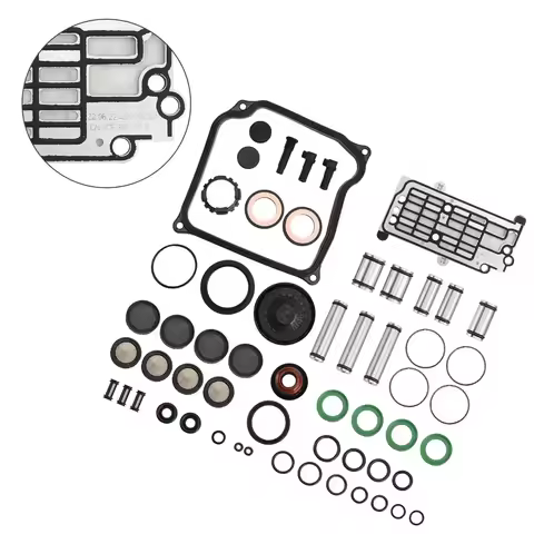 Transmission Overhaul Seals Pistons Gasket Kit for DQ500 0BH 0BT Compatible with for roadster 2009 2