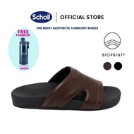 SCHOLL Men's Slip-On Sandals Gatti Model 1M-2692 Sandal Ortopedik Lelaki
