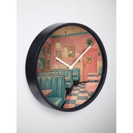 Retro Diner Clock