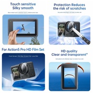 LAYAR TELESIN Protective Film HD Lens Screen Protector for DJI Action 5 Pro