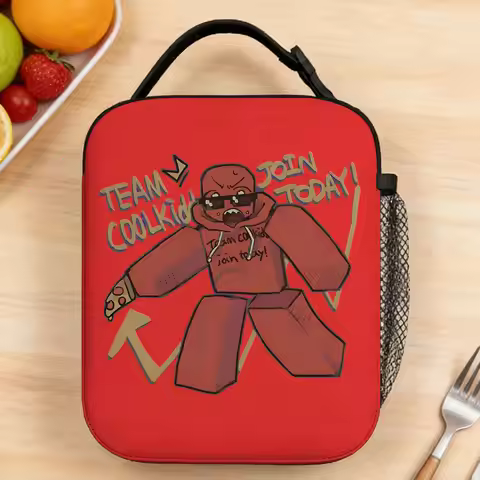 Blamed John Forsakens C00lkid Bluudude Forsaken Lunch Bag For Child Outdoor Picnic Custom Lunch Box 