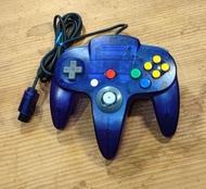N64日版周邊- 原廠手把 控制器 半透明藍色（瘋電玩）.