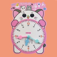 Children Clock Teaching Aids Primary School Students Know Time Clock Learning Device Kindergarten Te