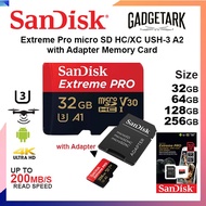 [SG] SanDisk Extreme Pro 32GB | 64GB | 128GB | 256GB | 512GB | 1TB micro SD XC microSD USH-3 A2 Memory Card