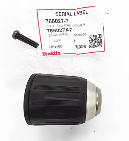 makita Keyless Drill Chuck 1/​2" 766027-7 DHP484 DDF484 DDF482 BHP452 BDF453 BDF452 LXFD01 LXPH05Z X