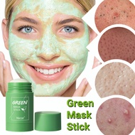 Blackhead Removal Green Tea Mask Stick Cleansing Mud Mask Oil Control Shrink Pores Dirty Clearing Solid Mask Green tea stick mask removes blackheads and whiteheads 100% ORIGINAL Green Tea Stick Cleansing Mud Mask Remove Removal Blackheads Pore