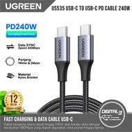 UGREEN US535 USB Type C to C Cable PD 240W Fast Charging Data Cable