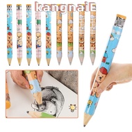 KANGNAI Giant Wooden Pencil, With Eraser 33.5cm Giant Pencil, Creative Capibara/Puppy Stationery Pen