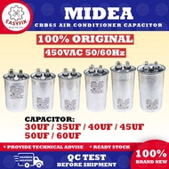 30uf 35uf 40uf 45uf 50uf 60uf 450V MIDEA CBB65 AIR CONDITIONER CAPACITOR KAPASITOR AIRCOND CAP AIRCO