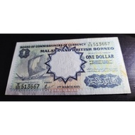 RARE ITEM - BOCOC 1$ DOLLAR MALAYA AND BRITISH BORNEO