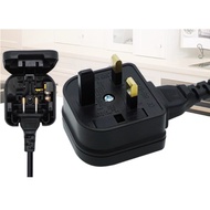 US 2 Pin To 3 Pin UK Converter Plug Adapter With 13A Fuse Protection