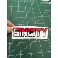 STICKER SINCITY SG FLAG DESIGN